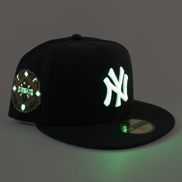 New York Yankees YANKEE STADIUM New Era 59Fifty Fitted Hat (Black Green Under Brim)