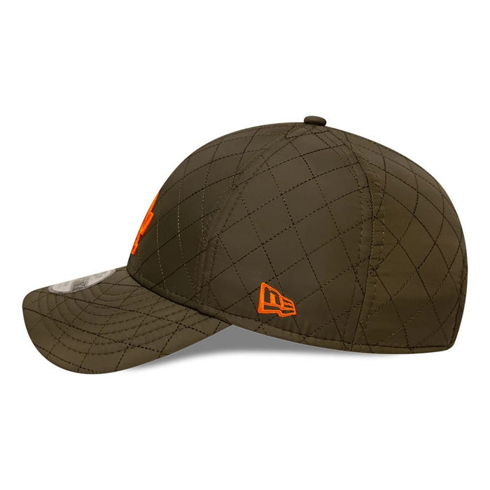 This is a New York Yankees Youth MLB Quilted Dark Green 9FORTY Adjustable Cap 6