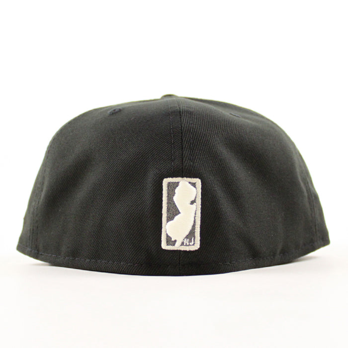 NJ State New Era 59Fifty Fitted Hat (Black Gray Under Brim)