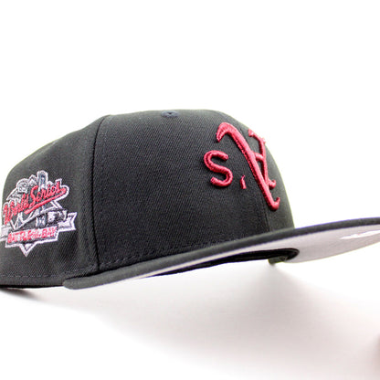 Oakland Athletics 1989 Battle of the Bay New Era 59Fifty Fitted Hat (Black Gray Under Brim)