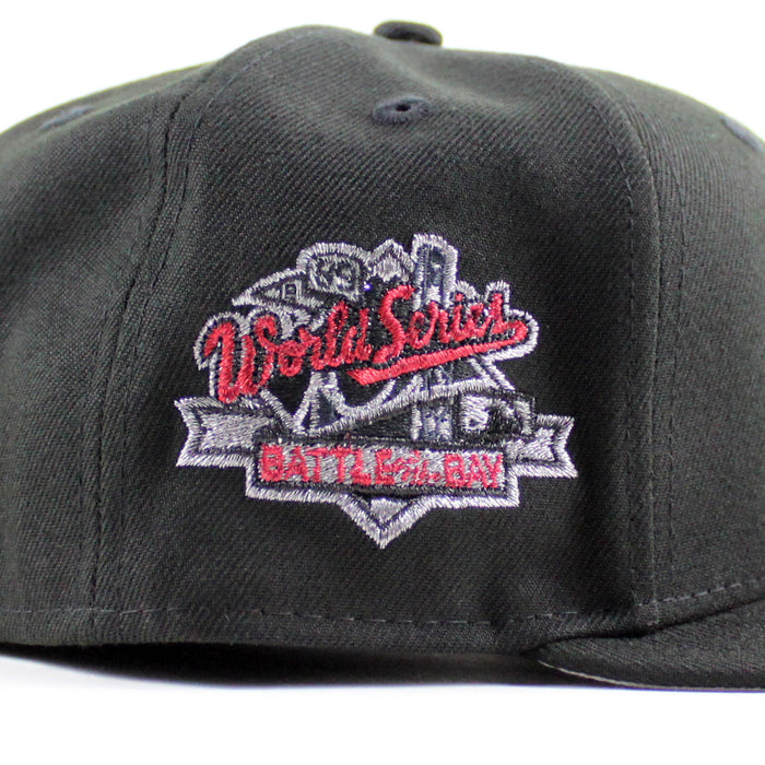 Oakland Athletics 1989 Battle of the Bay New Era 59Fifty Fitted Hat (Black Gray Under Brim)
