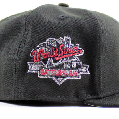 Oakland Athletics 1989 Battle of the Bay New Era 59Fifty Fitted Hat (Black Gray Under Brim)