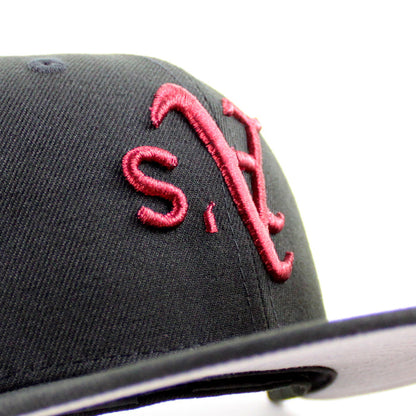 Oakland Athletics 1989 Battle of the Bay New Era 59Fifty Fitted Hat (Black Gray Under Brim)