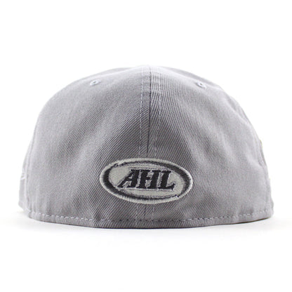 Ontario Reign 75th Anniversary New Era 59Fifty Fitted Hat (Gray Black Green Under Brim)
