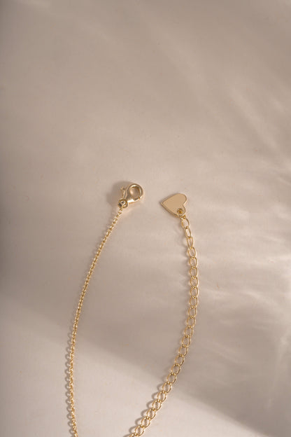 Opal Flower Necklace