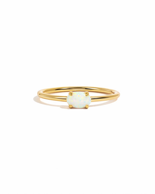 Opal Oval Ring