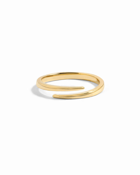 Open Spiral Ring