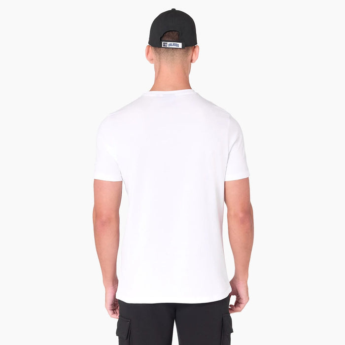 The Male model is wearing Orlando Magic NBA White T-Shirt 4
