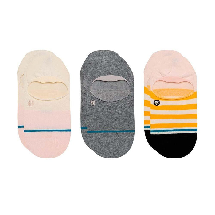 Pack 3 Stance Socks Absolute No Show Women Pink Mix