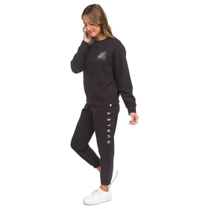 Pantalon Crown Fleece Jogger Caviar Hurley