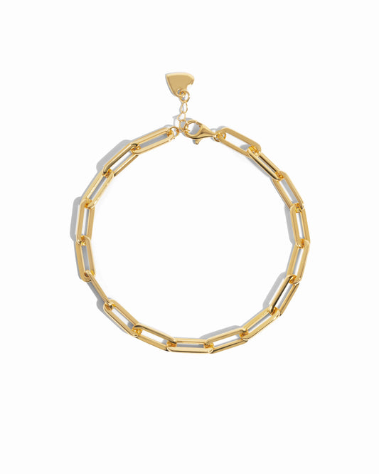 Amanda Paperclip Bracelet