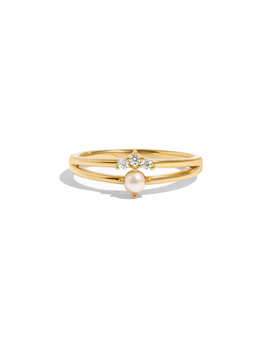 Pearl Ring Set