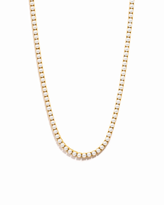 Pearl Tennis Necklace