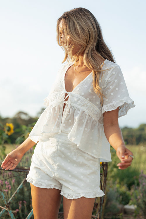 Carlen Top - White