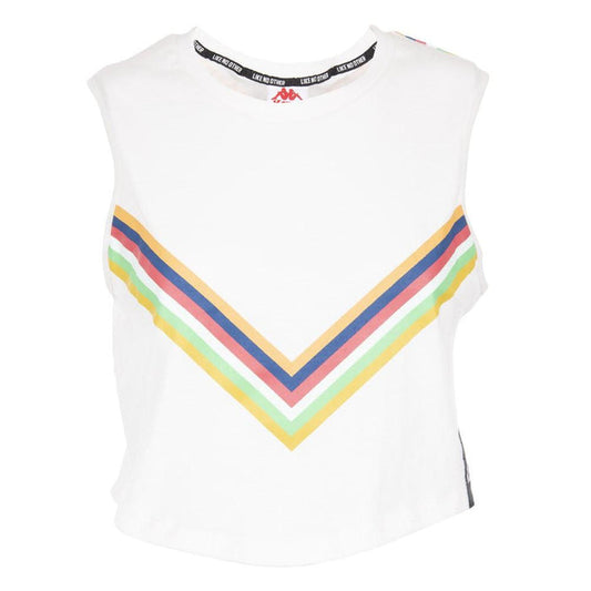 Peto Blanco Franja Colores
