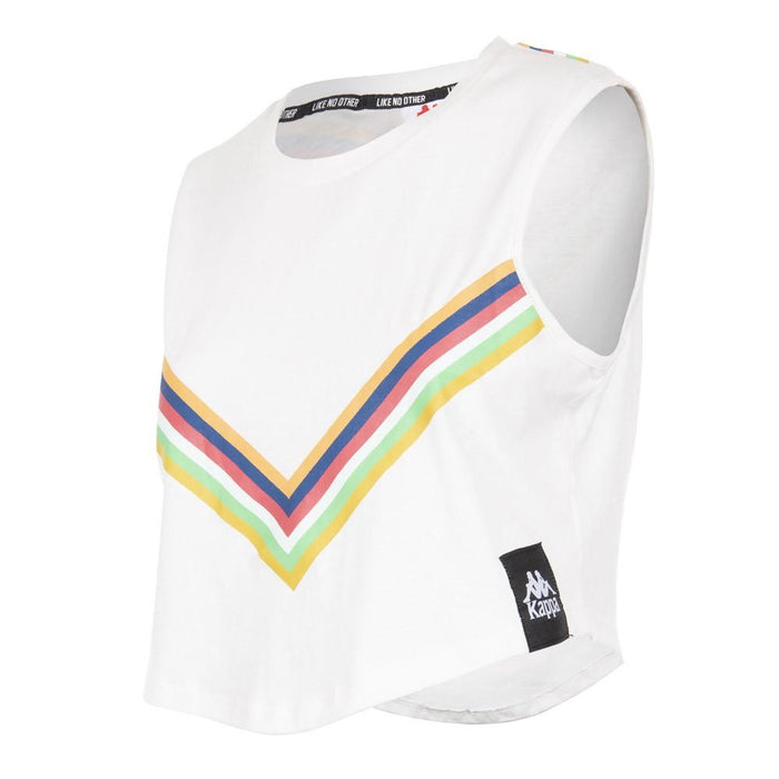 Peto Blanco Franja Colores