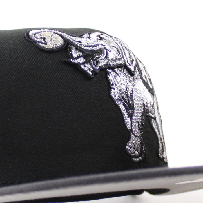 Philadelphia Athletics 1930 World Series New Era 59Fifty Fitted Hat (Black Graphite Gray Under Brim)
