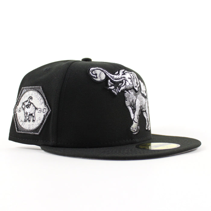 Philadelphia Athletics 1930 World Series New Era 59Fifty Fitted Hat (Black Gray)