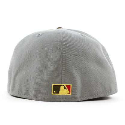 Philadelphia Phillies 2004 Inaugural Season 59Fifty New Era Fitted Hat (Misty Walnut Gray Under Brim)