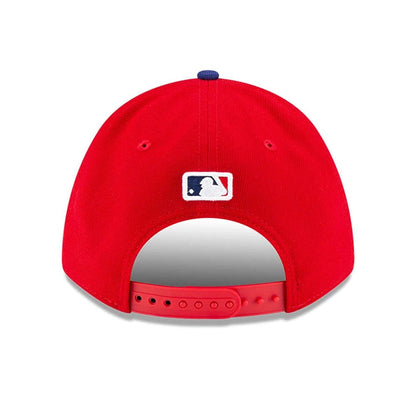 This is a Philadelphia Phillies MLB Player Replica Red 9FORTY M-Crown Adjustable Cap 4