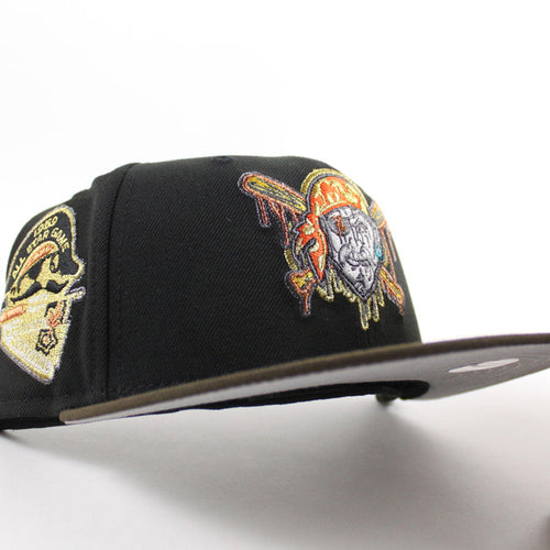 Pittsburgh Pirates 1959 All Star Game 59Fifty New Era Fitted Hat (Black Walnut Gray Under Brim)