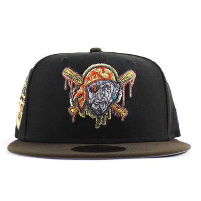 Pittsburgh Pirates 1959 All Star Game 59Fifty New Era Fitted Hat (Black Walnut Gray Under Brim)