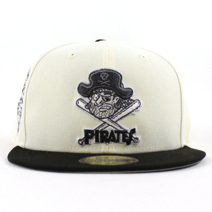 Pittsburgh Pirates 1959 All Star Game 59Fifty New Era Fitted Hat (Chrome White Black Gray Under Brim)
