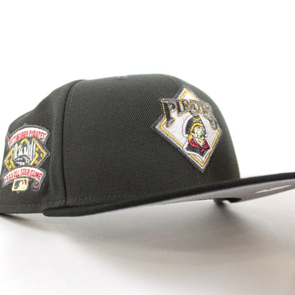 Pittsburgh Pirates 1994 All Star Game 59Fifty New Era Fitted Hat (Dark Gray Black Gray Under Brim)