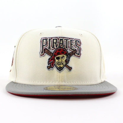 Pittsburgh Pirates 2006 All Star Game 59Fifty New Era Fitted Hat (Chrome Misty Scarlet Under Brim)
