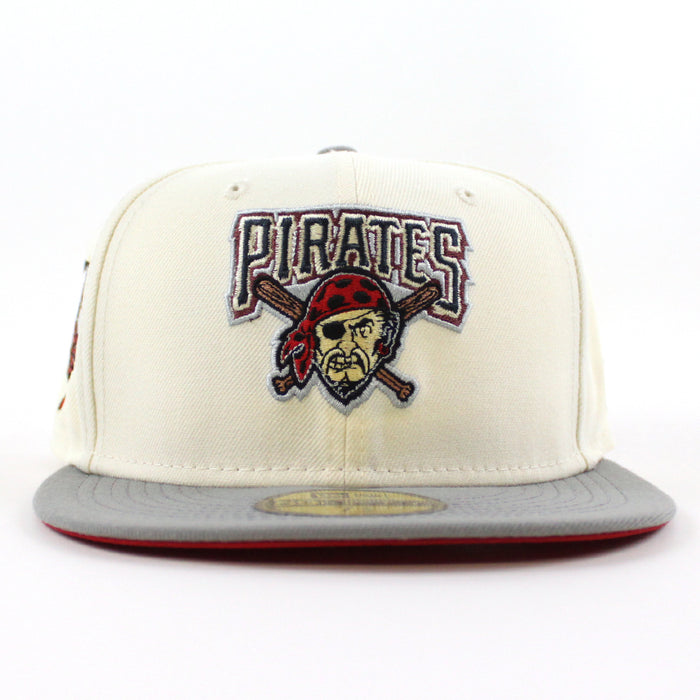 Pittsburgh Pirates 2006 All Star Game 59Fifty New Era Fitted Hat (Chrome Misty Scarlet Under Brim)