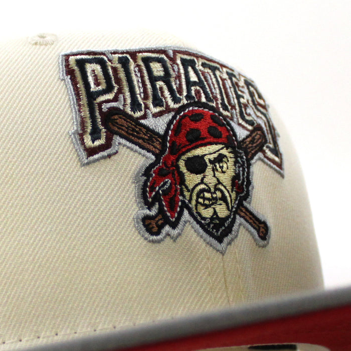 Pittsburgh Pirates 2006 All Star Game 59Fifty New Era Fitted Hat (Chrome Misty Scarlet Under Brim)