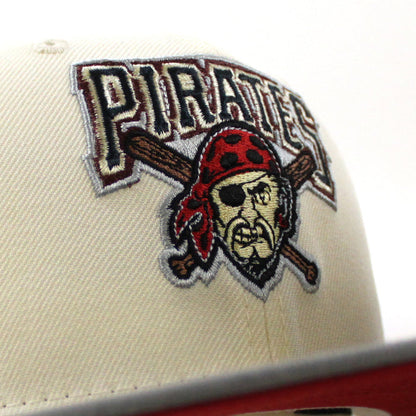 Pittsburgh Pirates 2006 All Star Game 59Fifty New Era Fitted Hat (Chrome Misty Scarlet Under Brim)