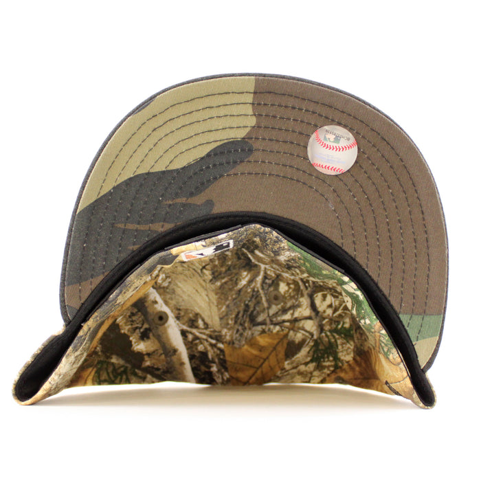 Pittsburgh Pirates Pirates Patch 59Fifty New Era Fitted Hats (RealTree Black WoodLand CamoUnder Brim)