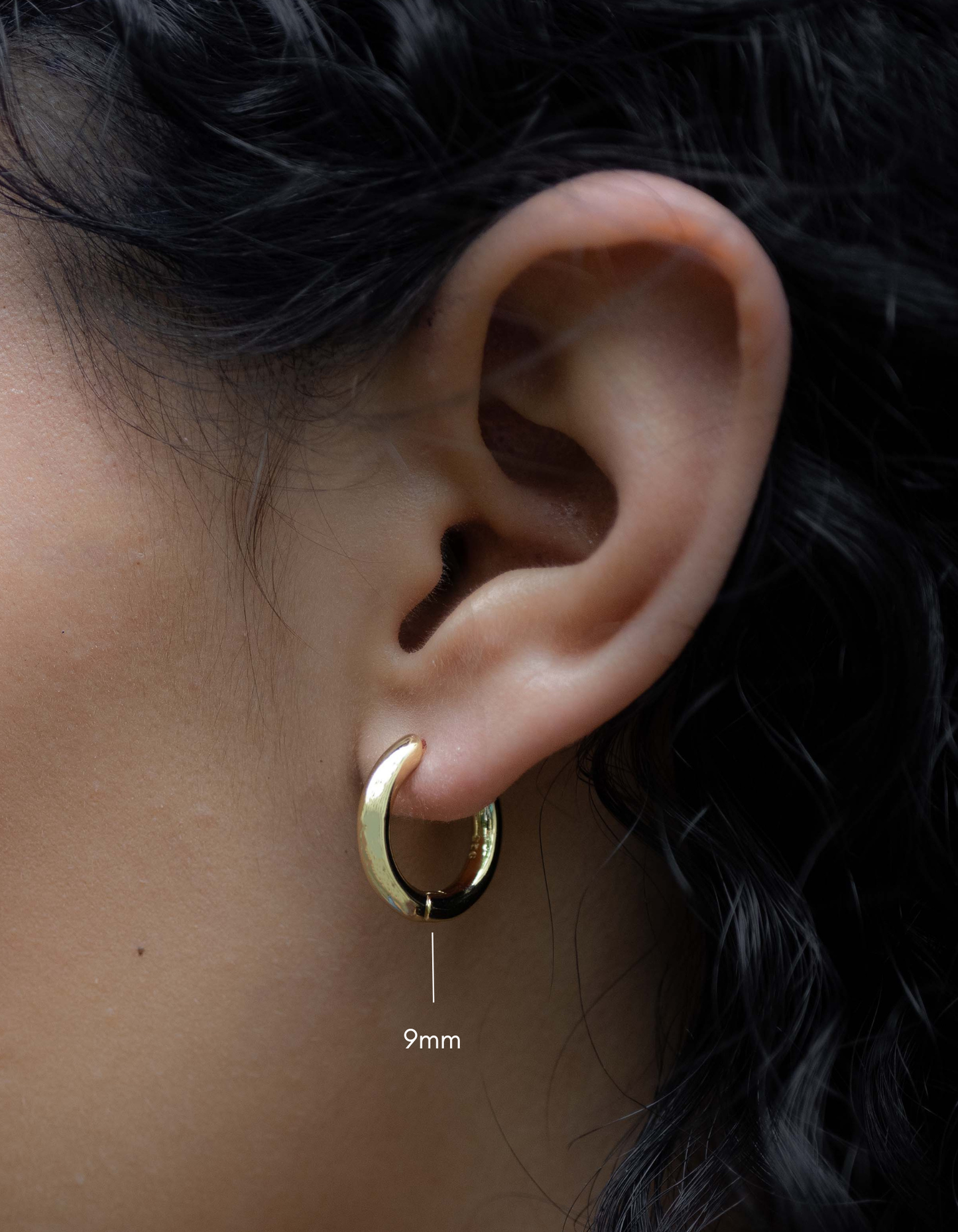 9mm Sylvia Hoops