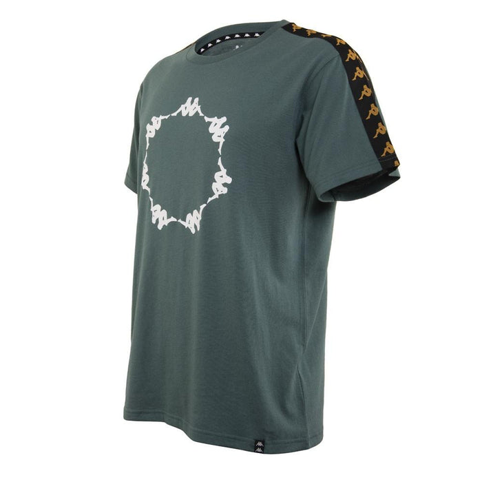 Polera 2216 Men Regular Fit Omini Circle Green