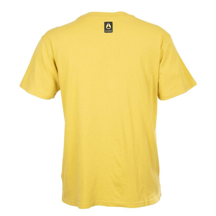 Polera Amarilla Logo Blanco Nixon
