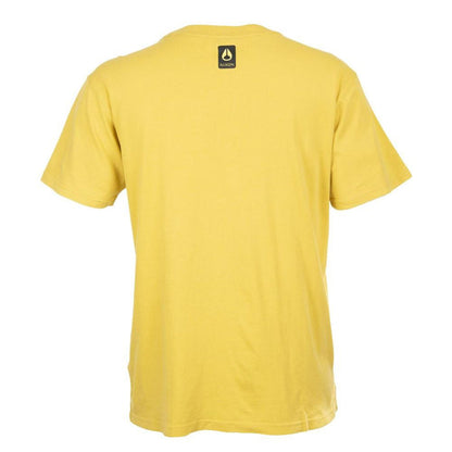Polera Amarilla Logo Blanco Nixon