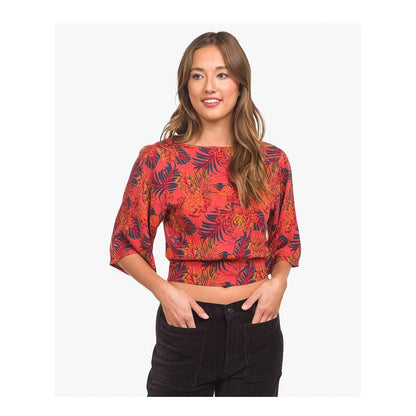 Polera Back Tie Party Top Botan Parade Hurley
