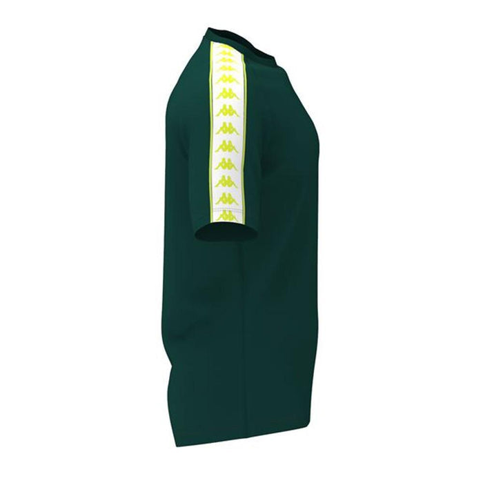 Polera Banda Coen Men Slim Green White Lime