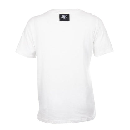 Polera Blanca Icono Negro Nixon