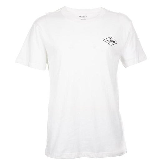 Polera Blanca Logo Espalda Nixon