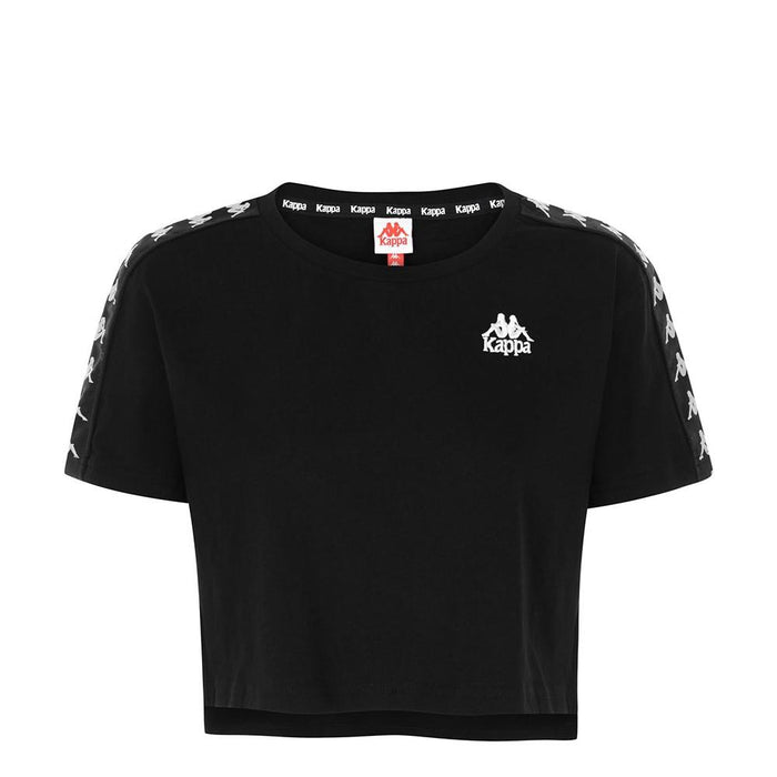 Polera Crop 222 Banda Apua Women Black White