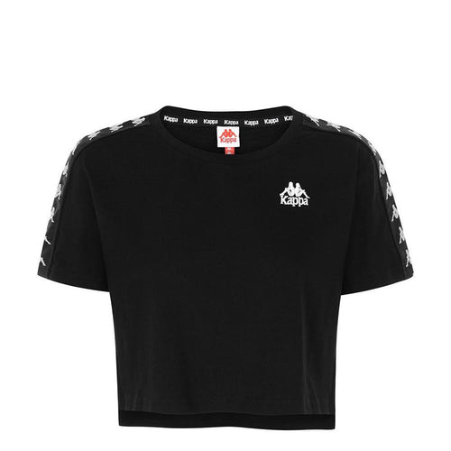 Polera Crop 222 Banda Apua Women Black White