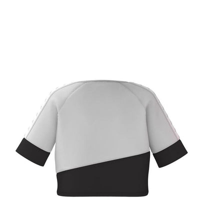 Polera Crop 222 Banda Balimnos Women White Black Grey