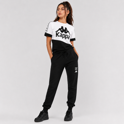 Polera Crop 222 Banda Balimnos Women White Black