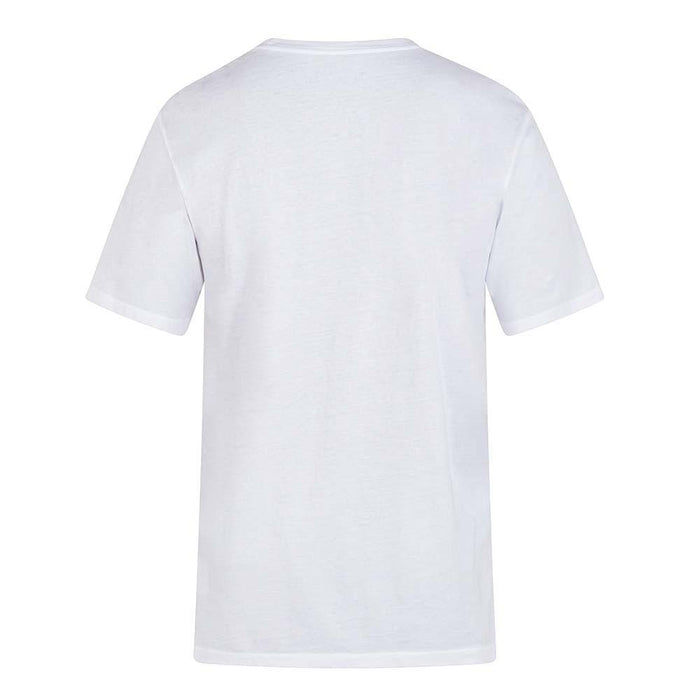 Polera Everyday Washed Ditsy Box White Hurley