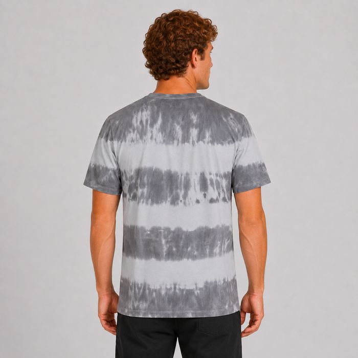 Polera Everyday Washed Tiedye Tealtint Grey Black Hurley