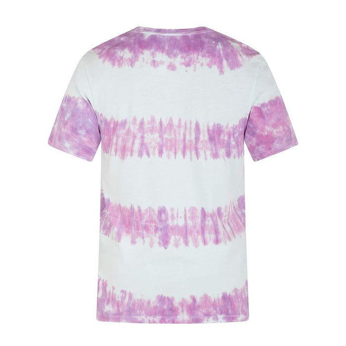 Polera Everyday Washed Tiedye Tealtint White Pink Hurley