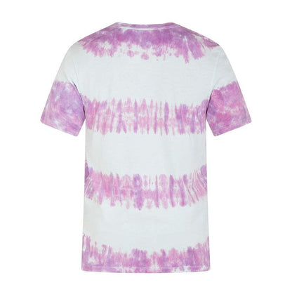Polera Everyday Washed Tiedye Tealtint White Pink Hurley