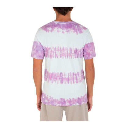 Polera Everyday Washed Tiedye Tealtint White Pink Hurley